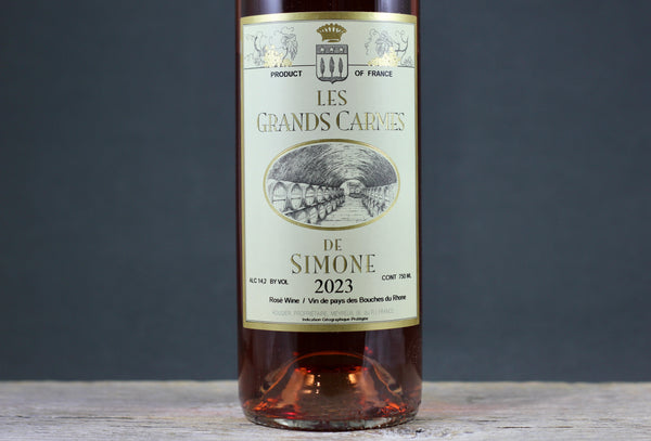 2024 Chateau Simone Les Grands Carmes de Simone Palette Rosé