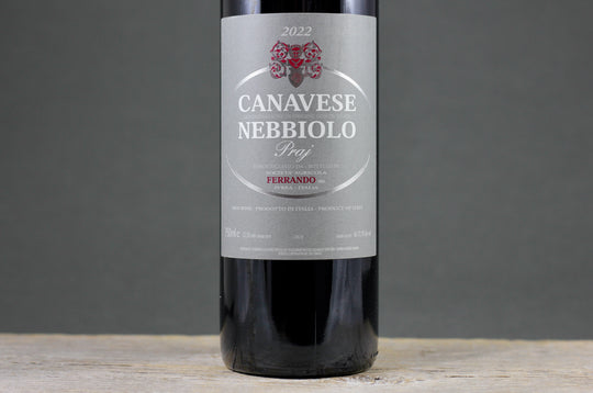 2022 Ferrando Canavese Nebbiolo "Praj"