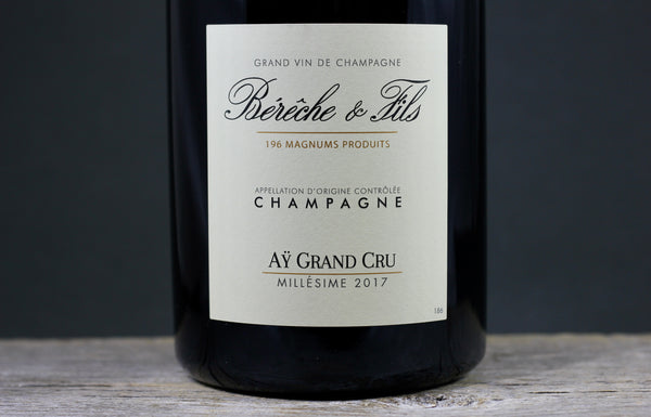 2017 Bereche Aÿ Grand Cru Brut Champagne 1.5L