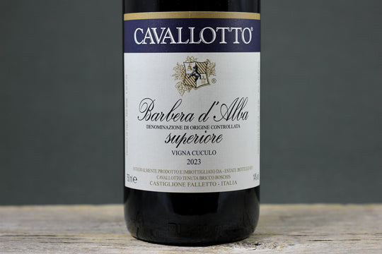 2023 Cavallotto Vigna Cuculo Barbera d'Alba Superiore
