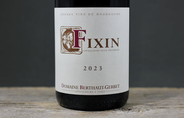 2023 Berthaut-Gerbet Fixin