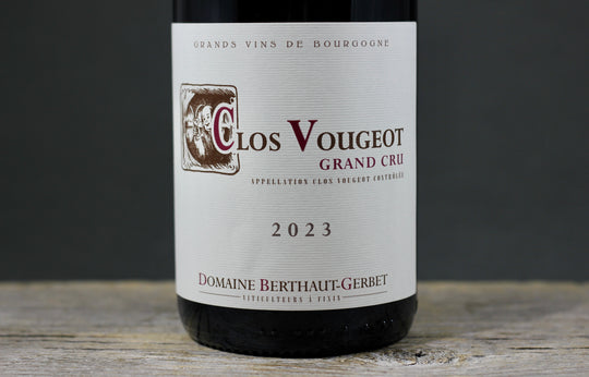 2023 Berthaut-Gerbet Clos Vougeot