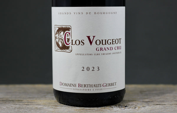 2023 Berthaut-Gerbet Clos Vougeot