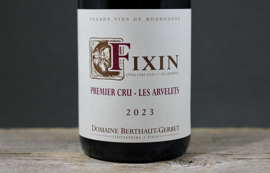 2023 Berthaut-Gerbet Fixin 1er Cru Les Arvelets