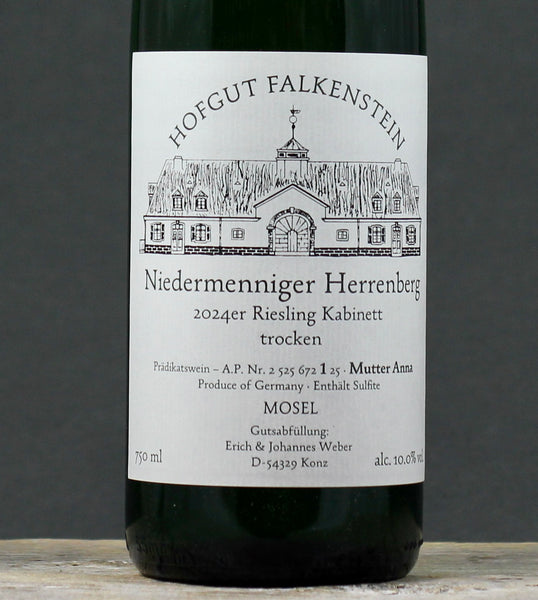 2024 Hofgut Falkenstein Niedermenniger Herrenberg Riesling Kabinett Trocken "Mutter Anna" #01