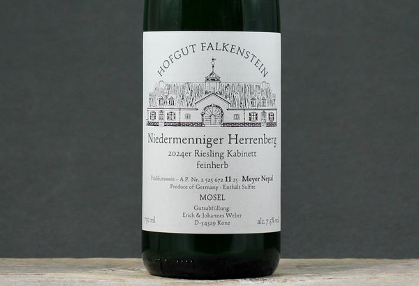 2024 Hofgut Falkenstein Niedermenniger Herrenberg Riesling Spätlese Feinherb "Meyer Nepal" #11