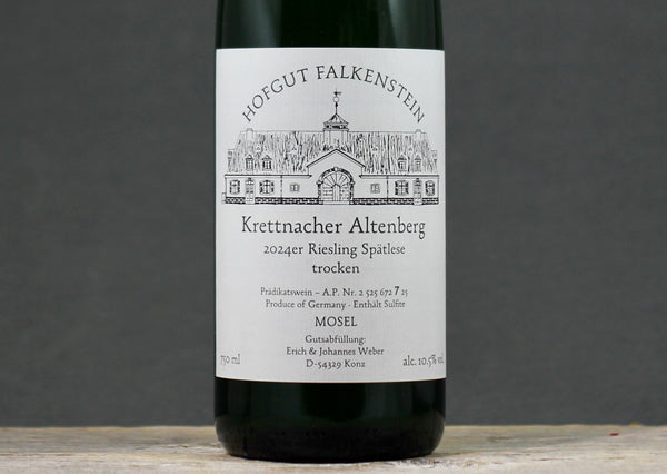 2024 Hofgut Falkenstein Krettnacher Altenberg Riesling Spätlese Trocken #07