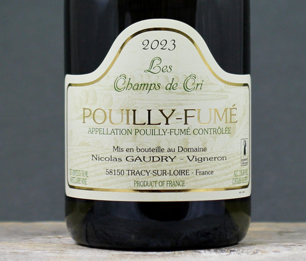2023 Nicolas Gaudry Pouilly Fumé Les Champs de Cri