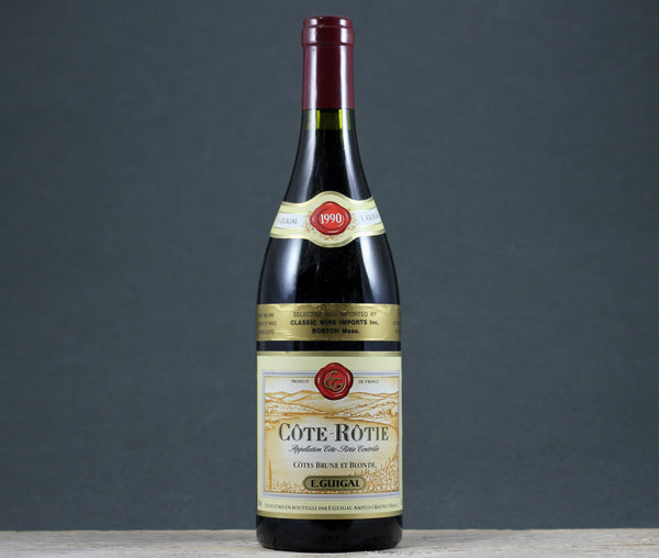 1990 Guigal Côte Rôtie Côte Brune et Blonde