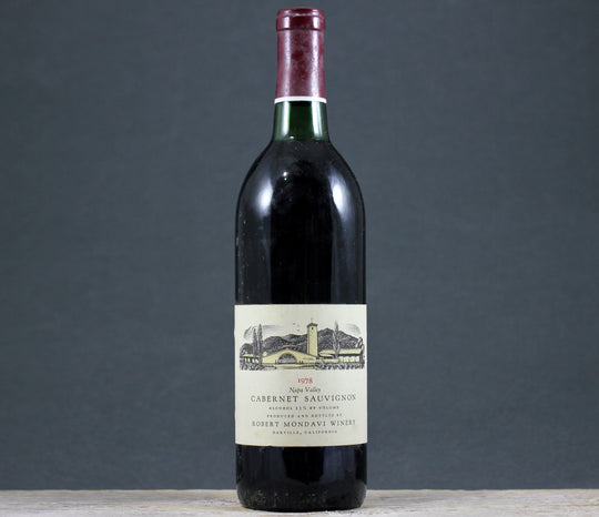 1978 Robert Mondavi Cabernet Sauvignon