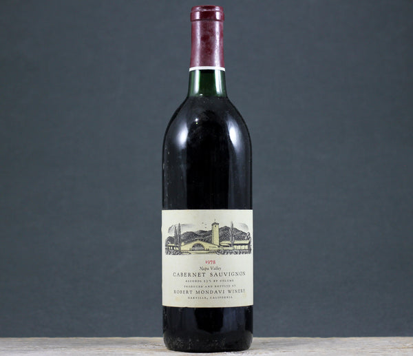 1978 Robert Mondavi Cabernet Sauvignon
