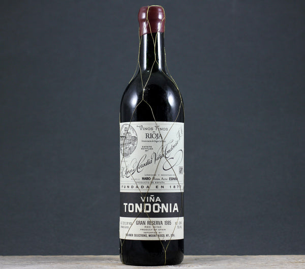 1985 López de Heredia Viña Tondonia Rioja Gran Reserva