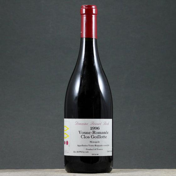 1996 Prieuré Roch Vosne Romanée Clos Goillotte (Monopole)