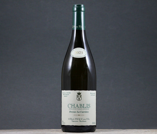 2023 Gilbert Picq Chablis Dessus la Carrière