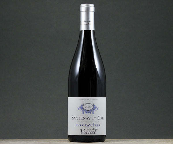 2023 Jean-Marc Vincent Santenay 1er Cru Gravières Rouge