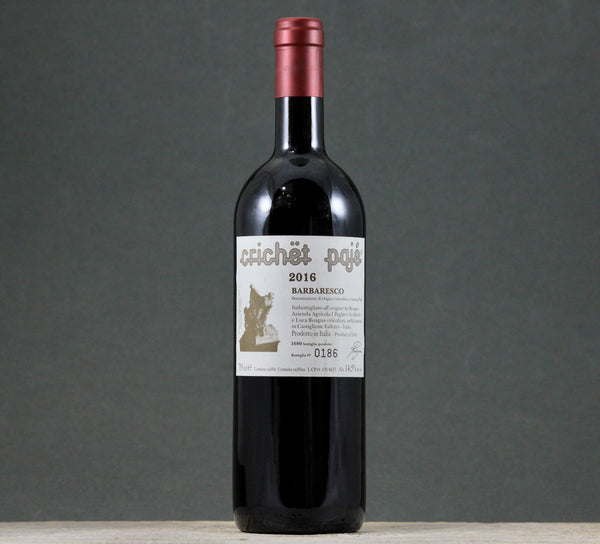 2016 Roagna Barbaresco Crichet Pajé