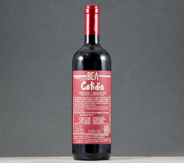 2024 Paolo Bea Cotidie Umbria Rosso