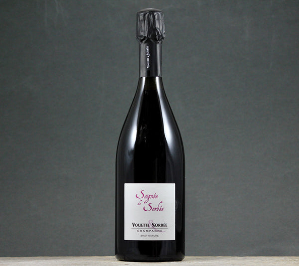 Vouette & Sorbée Saignée de Sorbée Brut Nature Rosé Champagne (2022)