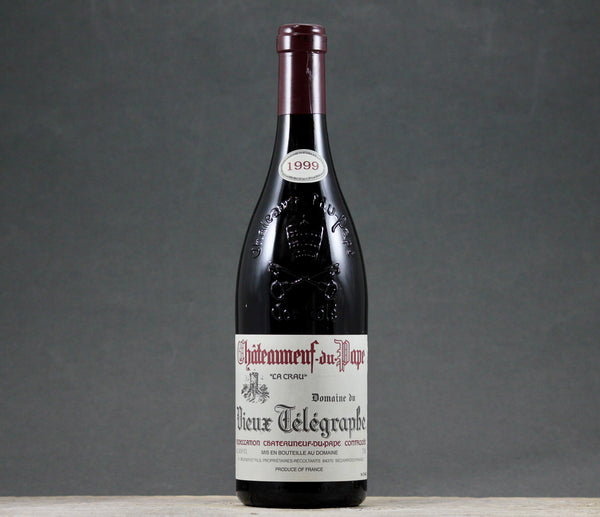 1999 Vieux Télégraphe Chateauneuf du Pape La Crau