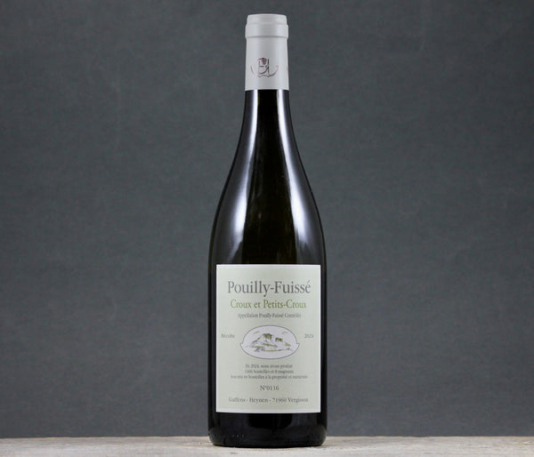 2024 Guffens-Heynen Pouilly-Fuisse Croux et Petits-Croux