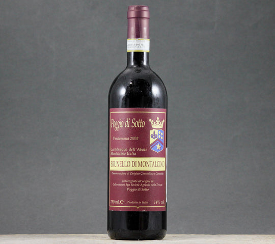 2008 Poggio di Sotto Brunello di Montalcino