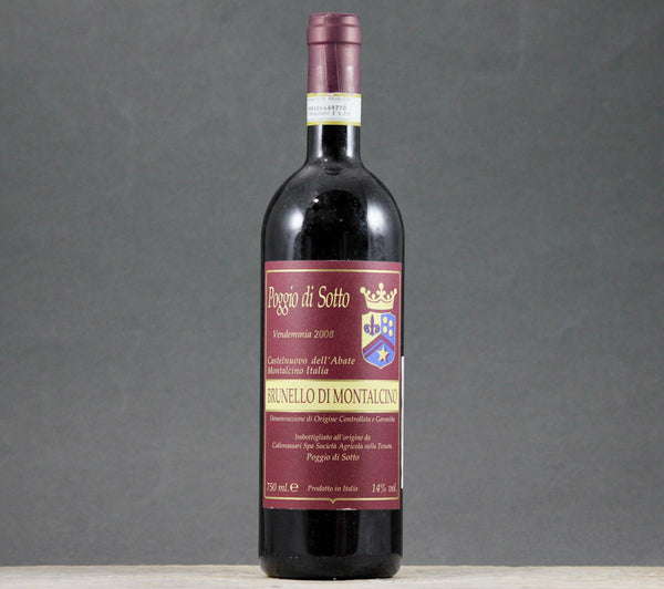 2008 Poggio di Sotto Brunello di Montalcino