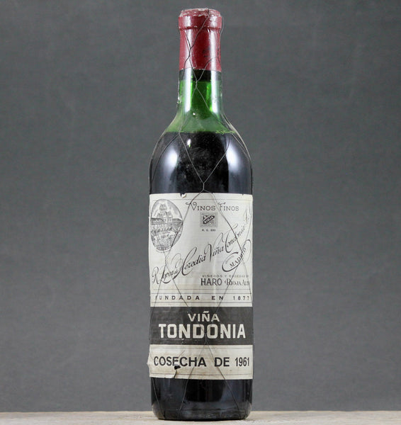 1961 Lopez de Heredia Viña Tondonia Gran Reserva