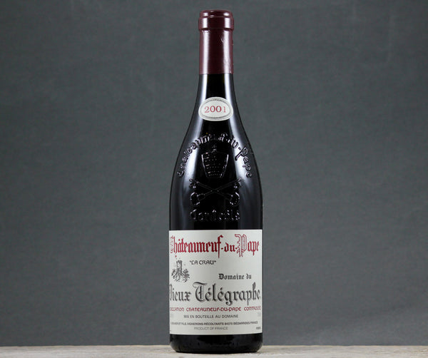 2001 Vieux Télégraphe Chateauneuf du Pape La Crau