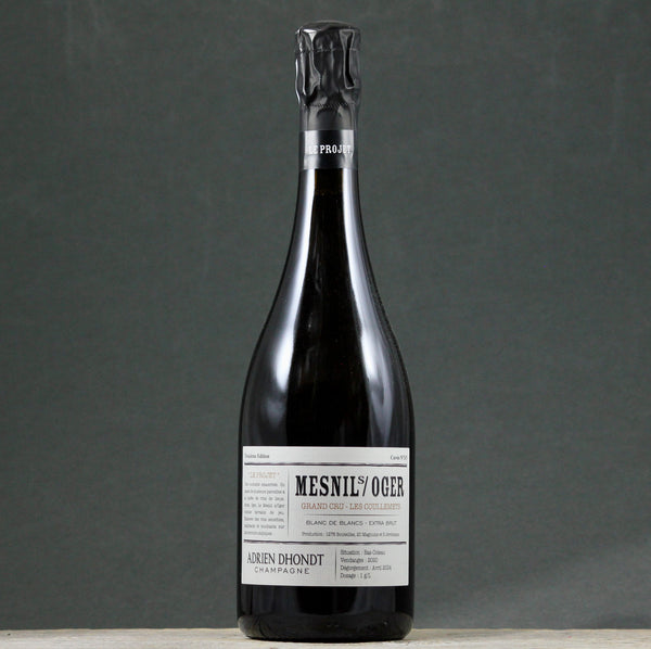 2020 Adrien Dhondt Les Coullemets Grand Cru Blanc de Blancs Extra Brut Champagne