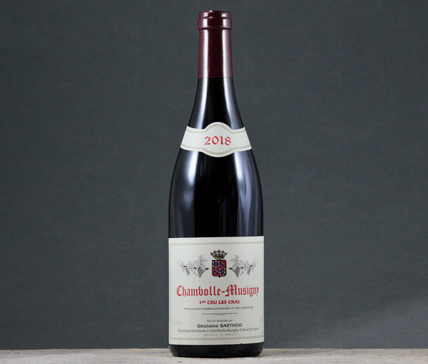 2018 Ghislaine Barthod Chambolle Musigny 1er Cru Les Cras