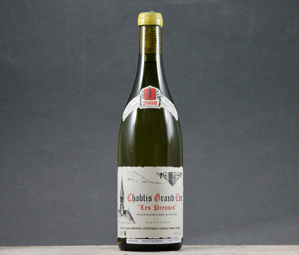 2008 Vincent Dauvissat Chablis Les Preuses