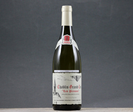 2022 Vincent Dauvissat Chablis Les Preuses