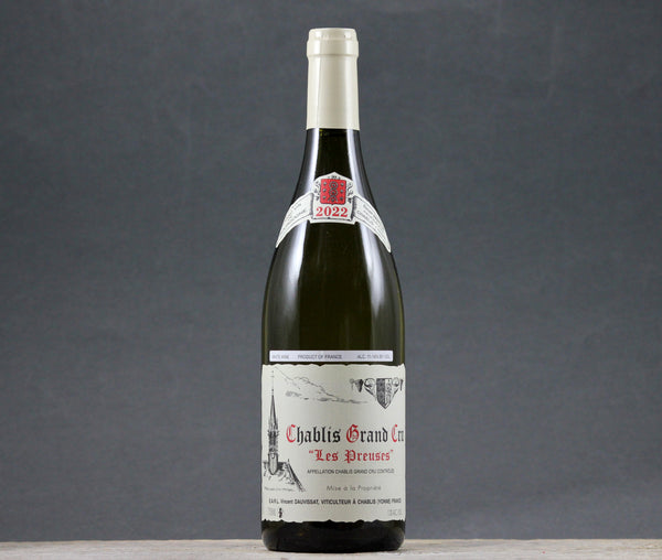 2022 Vincent Dauvissat Chablis Les Preuses