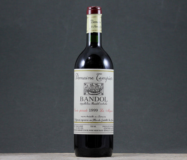 1999 Tempier Bandol La Migoua