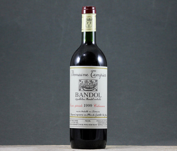 1999 Tempier Bandol Cabassaou