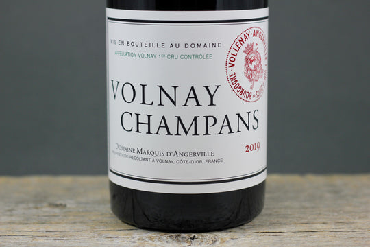 2019 D'Angerville Volnay 1er Cru Champans
