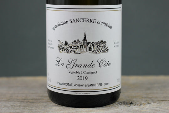 2019 Pascal Cotat Chavignol Sancerre La Grande Côte