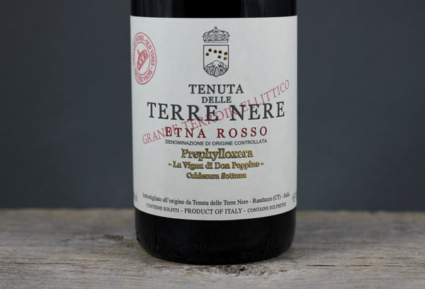 2023 Tenuta delle Terre Nere "Don Peppino" Prephylloxera Caldera Sottana Etna Rosso