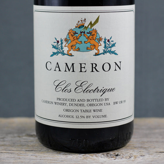 2023 Cameron Clos Electrique Pinot Noir