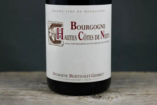 2023 Berthaut-Gerbet Hautes Côtes de Nuits Rouge