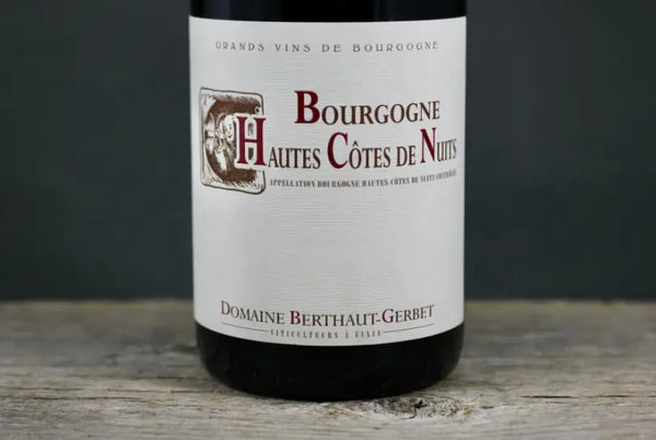2023 Berthaut-Gerbet Hautes Côtes de Nuits Rouge
