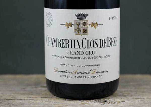 2001 Armand Rousseau Chambertin Clos de Beze (Pre Arrival)