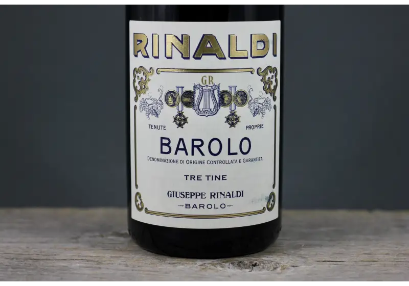 巨匠の初ビンテージGiuseppe Rinaldi Barolo Chinato 2018 Giuseppe Rinaldi Barolo Tre Tine