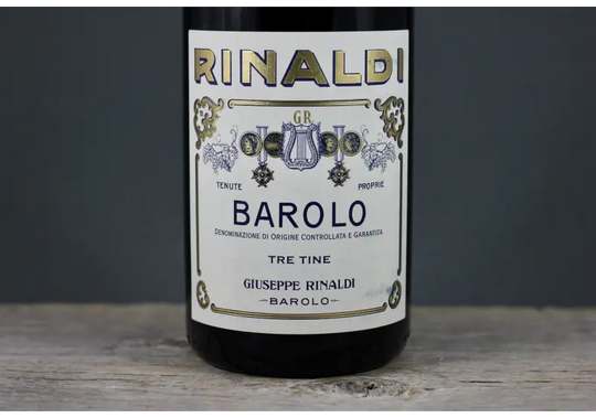 2018 Giuseppe Rinaldi Barolo Tre Tine
