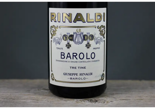 2018 Giuseppe Rinaldi Barolo Tre Tine - $400 + 750ml Italy