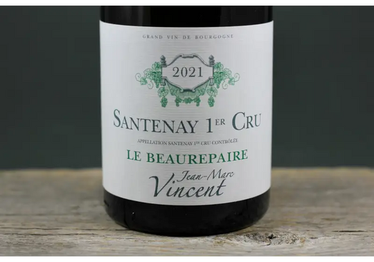 2021 Jean-Marc Vincent Santenay 1er Cru Le Beaurepaire Blanc