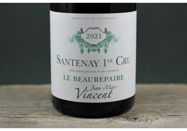 2021 Jean-Marc Vincent Santenay 1er Cru Le Beaurepaire Blanc - $100-$200 750ml Burgundy Chardonnay