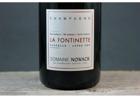 2019 Flavien Nowack La Fontinette Extra Brut Champagne - $60-$100 2020 750ml All Sparkling