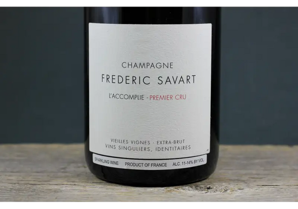 Frederic Savart L’Accomplie 1er Cru Extra Brut Champagne - $100 - $200 - 750ml - All Sparkling - Brut - Champagne