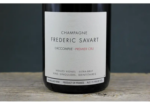 Frederic Savart L’Accomplie 1er Cru Extra Brut Champagne - $100-$200 750ml All Sparkling